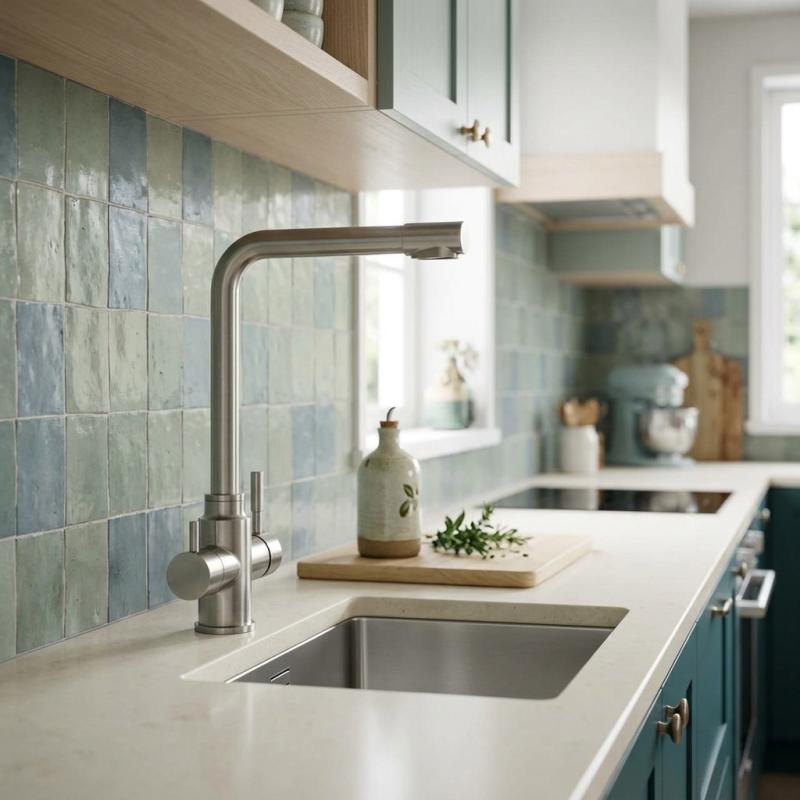 Aquanello Limpia RVS 3-weg Keukenkraan met  Gefilterd Water SS-1600-LP